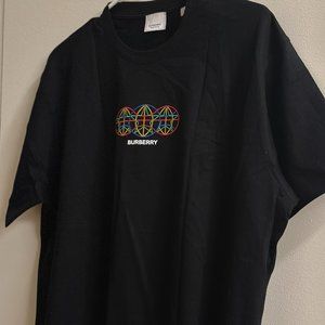 Burberry Triple Globestar Logo T-shirt